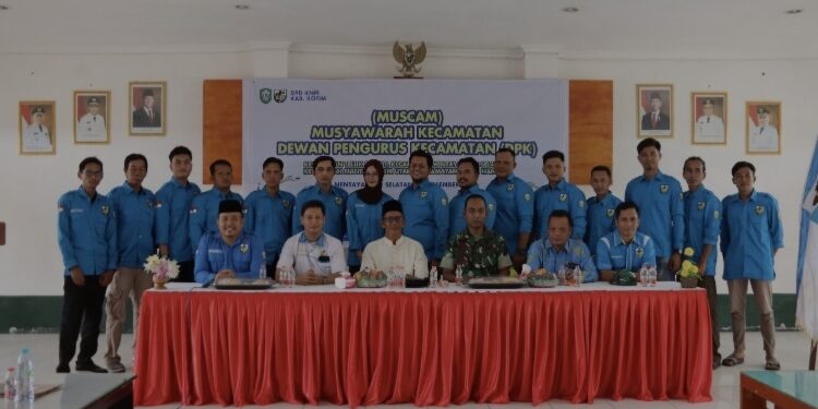 FOTO: IST/MATA KALTENG - Musyawarah Kecamatan DPK KNPI wilayah Selatan Kabupaten Kotim.