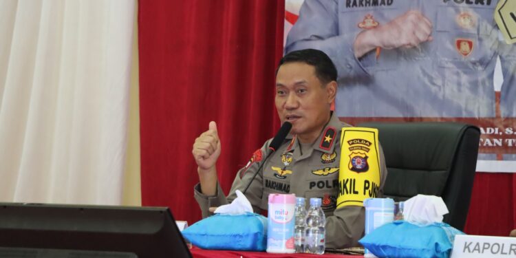 FOTO: MATAKALTENG - Wakapolda Kalteng, Brigjen Pol Rakhmad Setyadi.