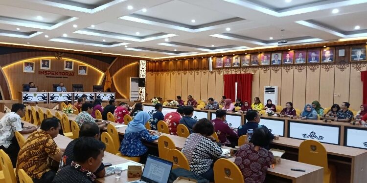 FOTO: IST/MATAKALTENG - Rapat Koordinasi Tim Pencegahan Korupsi Provinsi Kalimantan Tengah, Monitoring Center For Prevention, KPK Tahun 2025.