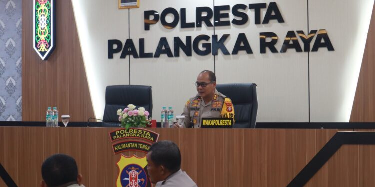 FOTO: MATAKALTENG - Wakapolresta Palangka Raya, AKBP Moch Isharyadi Fitriawan.