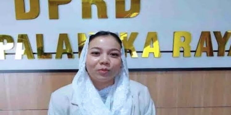 Sekretaris Komisi III DPRD Palangka Raya, Rana Muthia Oktaria.