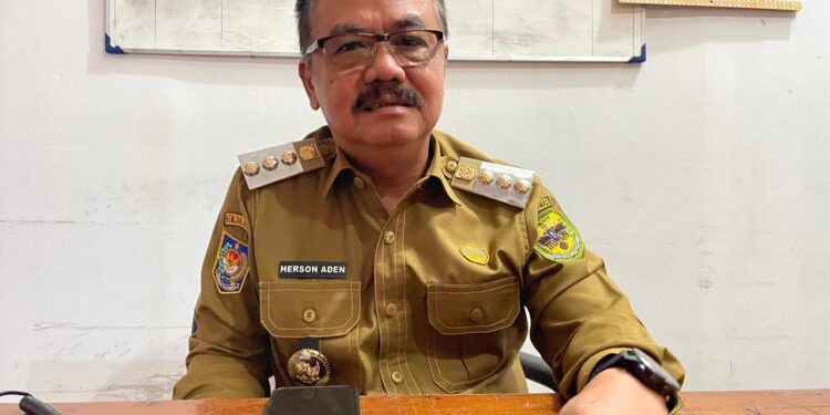 FOTO: MATAKATENG - Penjabat Bupati Gunung Mas Herson B Aden.