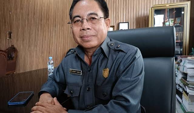 FOTO : MATAKALTENG - Ketua Komisi II DPRD Kabupaten Gunung Mas Herbert Y Asin.