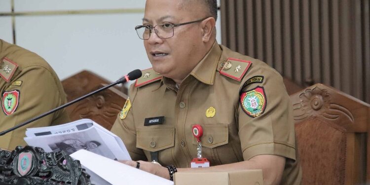 Kepala Dinas PMD Provinsi Kalteng, H. Aryawan.