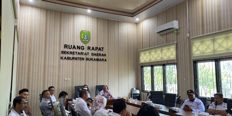 Foto : AKH/MATAKALTENG - Rapat yang digelar untuk membahas program makan bergizi gratis.
