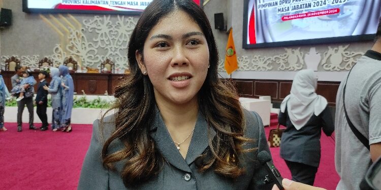 Anggota Komisi I DPRD Kalteng, Yeni Maria Marselina Kahta.