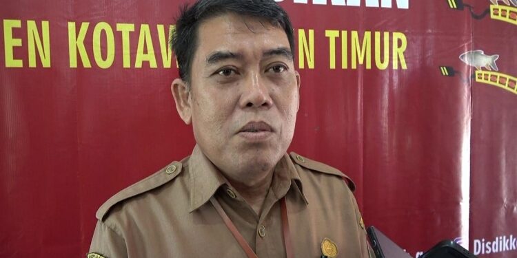 Kepala Dinas Pendidikan Kotim, M Irfansyah.