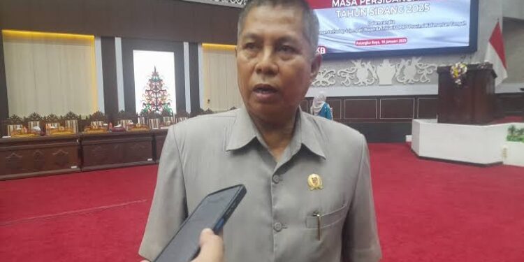 Wakil Ketua Komisi I DPRD Kalteng, Sudarsono.