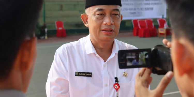 Asisten Administrasi Umum Setda Seruyan, Sugian Noor.