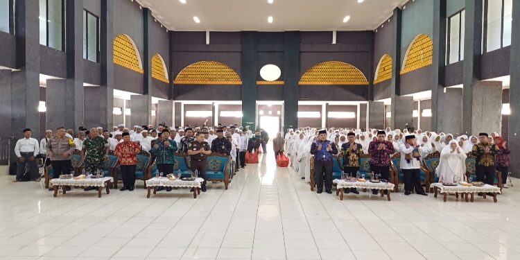 FOTO: IST/MATA KALTENG - Pembukaan pelaksanaan manasik haji Provinsi Kalimantan Tengah tahun 2025 di Kotim, Kamis 20 Februari 2025.