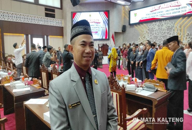 Harapan Sekretaris Komisi II DPRD Kalteng terhadap Kepemimpinan Agustiar Sabran dan Edy Pratowo