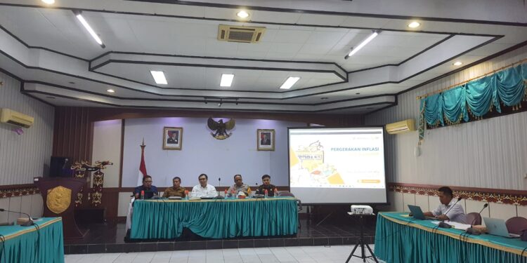 Foto: IST/MATA KALTENG - Rapat pengendalian inflasi menjelang Ramadan 2025, Senin 24 Februari 2025.