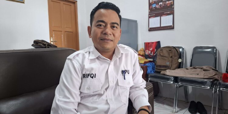 Foto:MATA KALTENG - Ketua KPU Kotim Muhammad Rifqi.