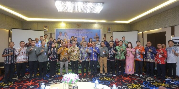 FOTO: IST/MATAKALTENG - Rapat Kerja Teknis (Rakernis) Program dan Kegiatan Dinas Pemberdayaan Masyarakat dan Desa se Kalimantan Tengah Tahun 2025.