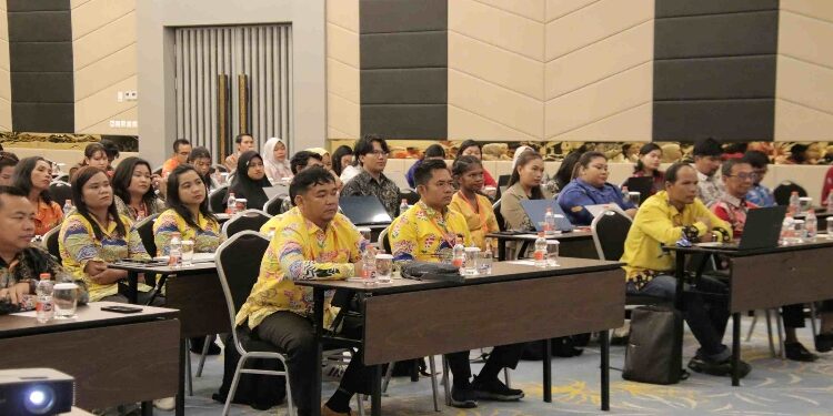 FOTO: IST/MATAKALTENG - Pelatihan Aplikasi Sistem Keuangan Desa (SISKEUDES) Versi 2.0.7 Tahun 2025 Angkatan II.
