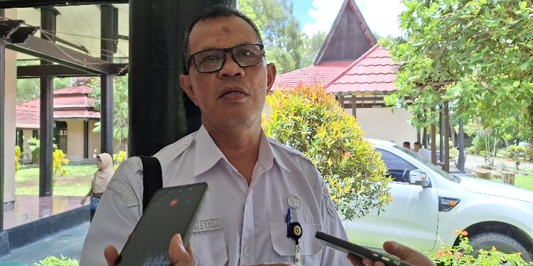 Plt Kepala Dinas Koperasi UKM Perindustrian Perdagangan dan Pasar Kotim, Fahrujiansyah.