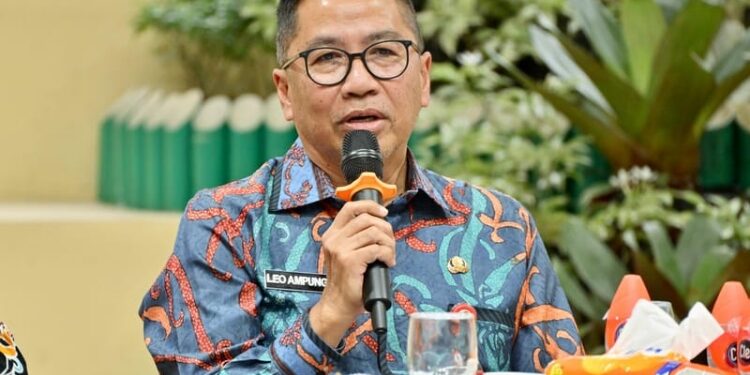 Kepala Bapperida Kalteng, Leonard S. Ampung.