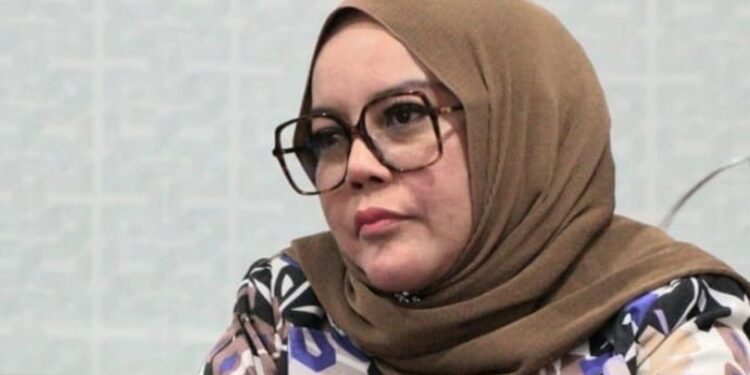 Ketua Fraksi Nasdem DPRD Kalteng, Faridawaty Darland Atjeh.