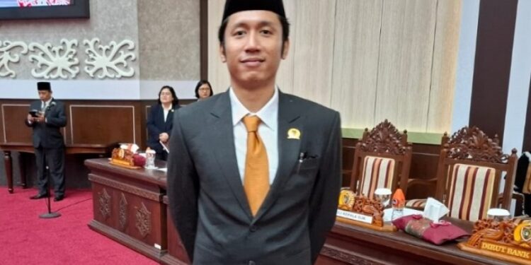Anggota Komisi IV DPRD Kalteng, Okki Maulana.