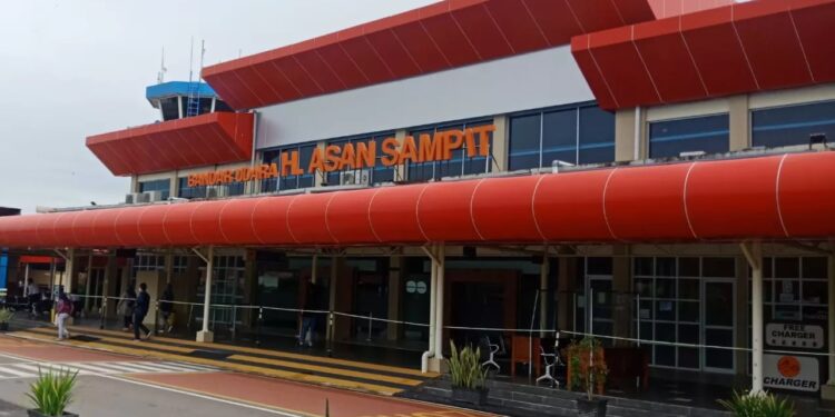 Foto:IST/MATA KALTENG - Bandara H Asan Sampit.