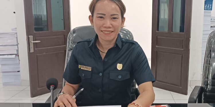Wakil Ketua I DPRD Kabupaten Gumas, Nomi Aprilia.