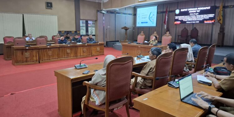 Foto: DIAN/MATA KALTENG - RDP Komisi III dalam rangka menindaklanjuti laporan masyarakat atas kebijakan baru BPJS Kesehatan, 11 Maret 2025.