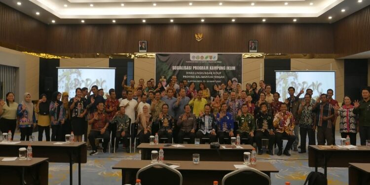 FOTO: IST/MATAKALTENG - Kegiatan Program Peningkatan Kapasitas Kampung Iklim (ProKlim).