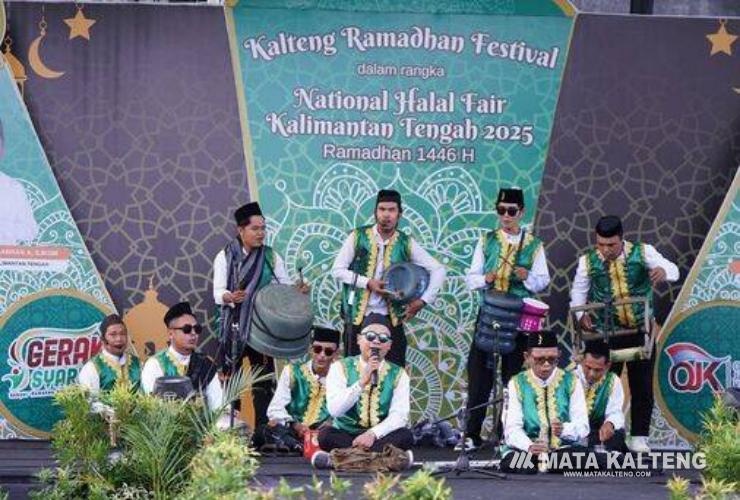 Kemeriahan Lomba Bagarakan Sahur Warnai Kalteng Ramadan Festival