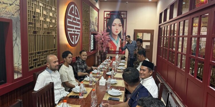 FOTO: IST/MATAKALTENG - Badan Pengurus Pusat HIPMI dan BPD HIPMI Kalteng, menggelar acara buka puasa bersama di Palangka Raya.