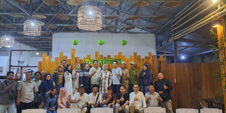Foto:DIAN/MATA KALTENG - Bukber PWI Kotim bersama BGA Group, 16 Maret 2025.