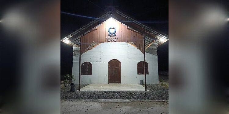 FOTO: IST/MATAKALTENG - Gereja HKBP Parulian Sampit.