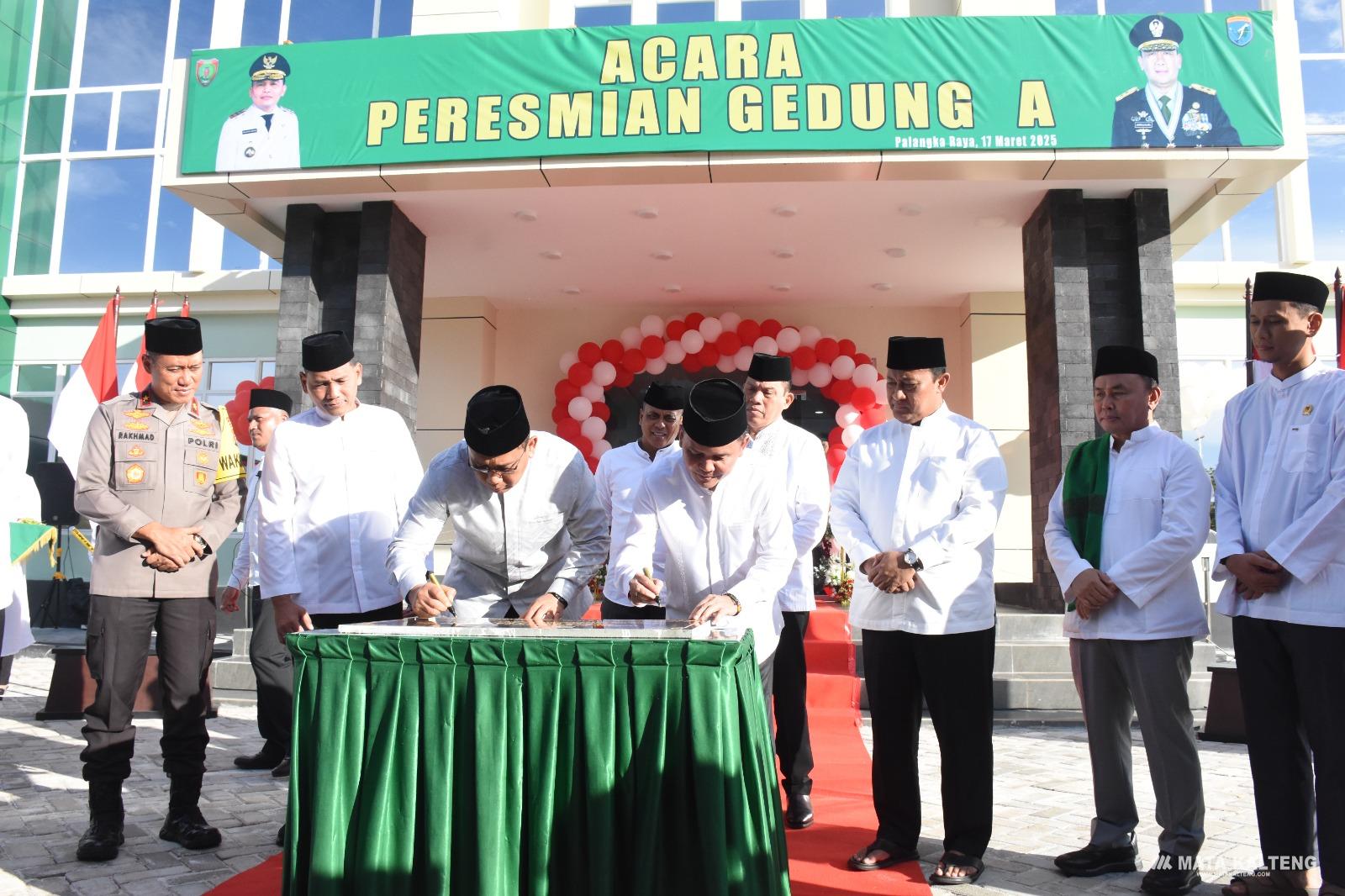 Gubernur dan Pangdam Resmikan Gedung A Markas Kodam XXI/Tambun Bungai