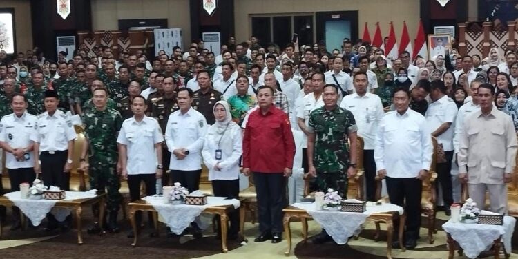 FOTO: IST/MATAKALTENG - Kadis TPHP Kalteng, Sunarti saat mengikuti Rakor LTT dan Sosialisasi Inpres Nomor 3 Tahun 2025.