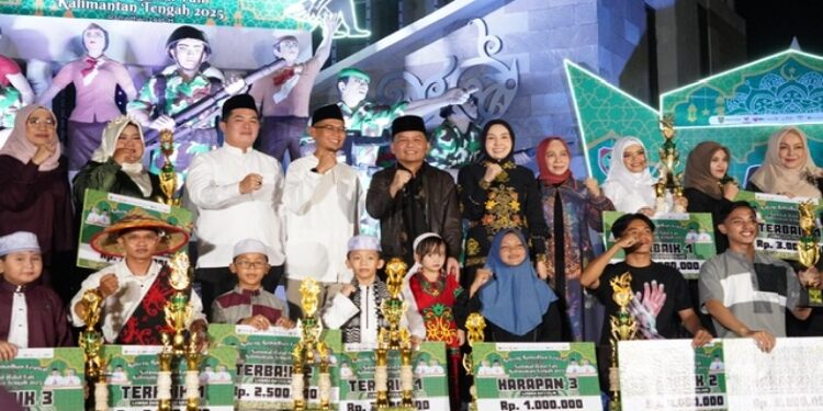 FOTO: IST/MATAKALTENG - Penutupan Kalteng Ramadan Festival dan Bazar UMKM Nasional Halal Fair.