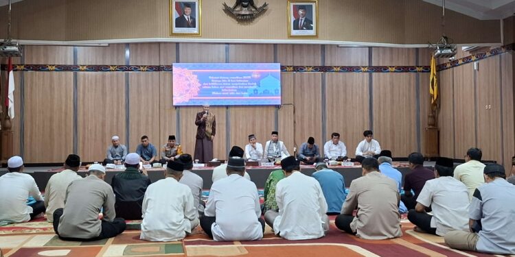 Foto: DIAN/MATA KALTENG - Suasana buka puasa bersama DPRD kabupaten Kotim dan pemerintah daerah setempat, 24 Maret 2025.