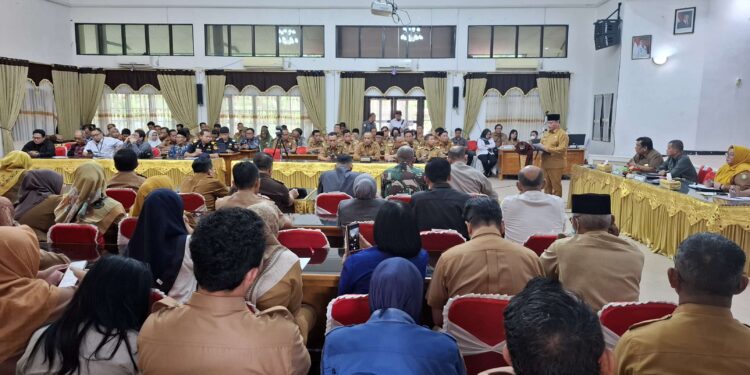 Foto: DIAN/MATA KALTENG - Musrenbang RKPD Kabupaten Kotim 2026 dan konsutasi publik RPJMD Kotim tahun 2025-2029, 25 Maret 2025.