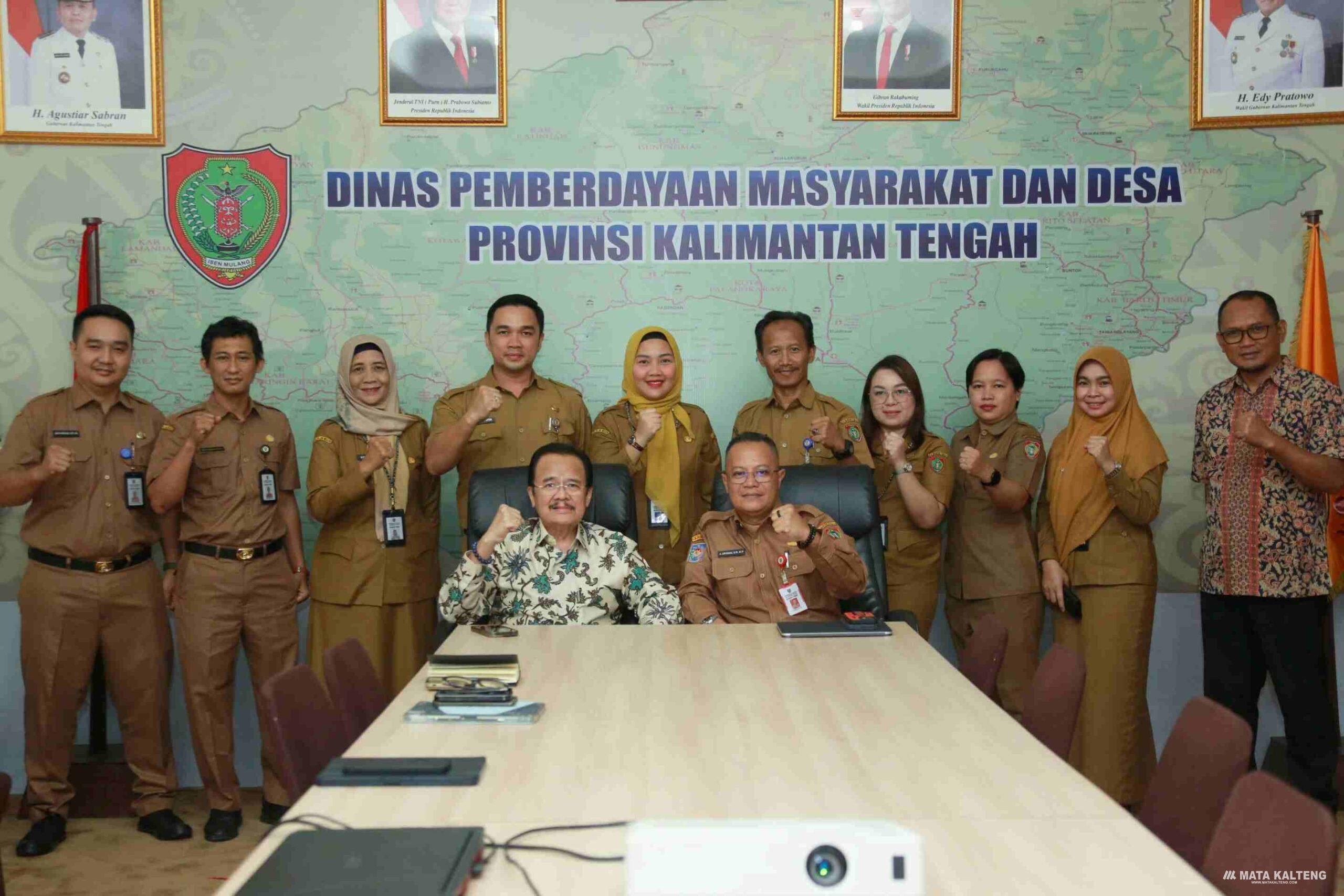 Dinas PMD Kalteng Terima Kunjungan Reses Anggota Komisi I DPD RI Agustin Teras Narang