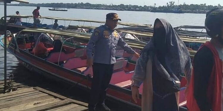 FOTO: IST/MATA KALTENG - Taxi air yang ada di Dermaga Sampit, Kabupaten Kotawaringin Timur.