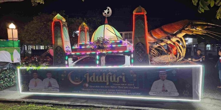 FOTO: IST/MATAKALTENG - Mobil Hias Dislutkan Kalteng.