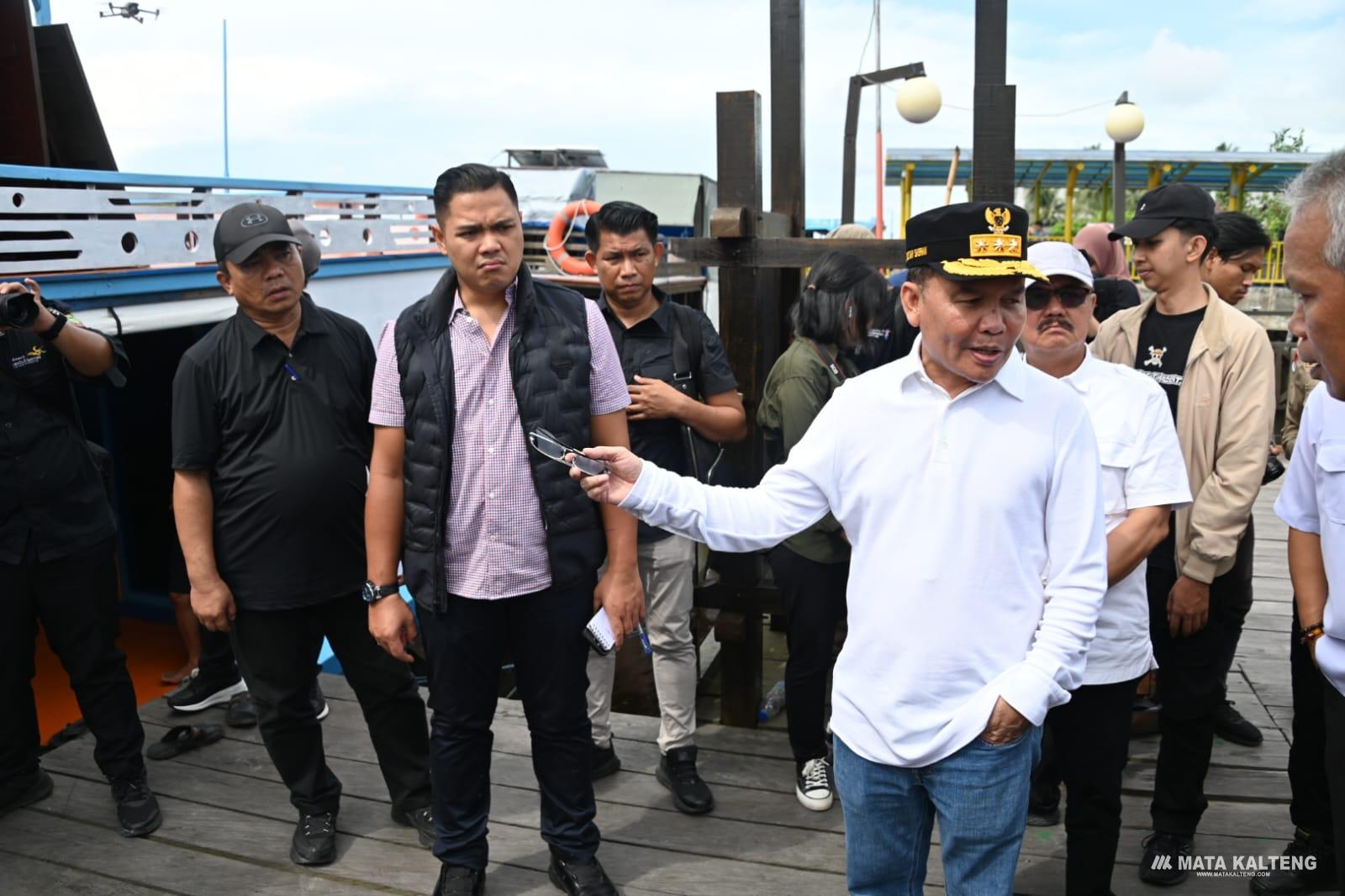 Gubernur Kalteng Tinjau Dermaga Tanjung Puting untuk Bangkitkan Ekonomi Pariwisata