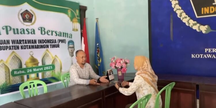 Foto:IST/MATA KALTENG - Persiapan pendaftaran bakal calon ketua PWI Kabupaten Kotim di Sekretariat PWI Kotim.