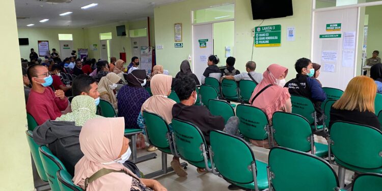 Foto:DIAN/MATA KALTENG - Layanan di RSUD dr Murjani Sampit.