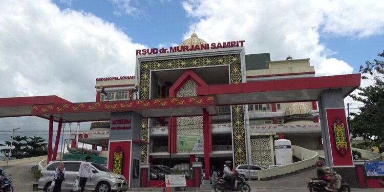Foto: DIAN/MATA KALTENG - Gedung RSUD dr Murjani Sampit.