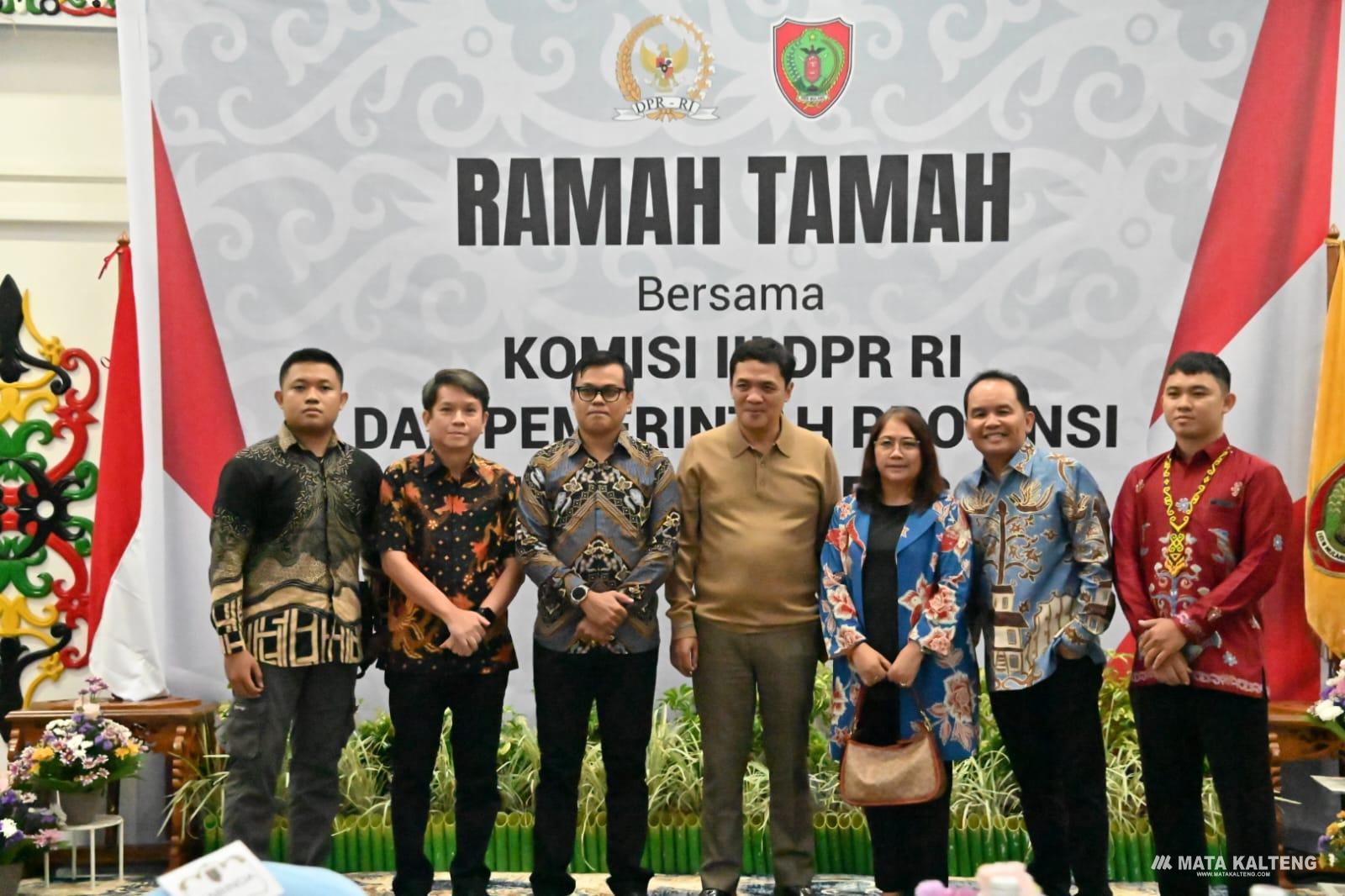 Gubernur Kalteng Sambut Kunjungan Kerja Komisi III DPR RI