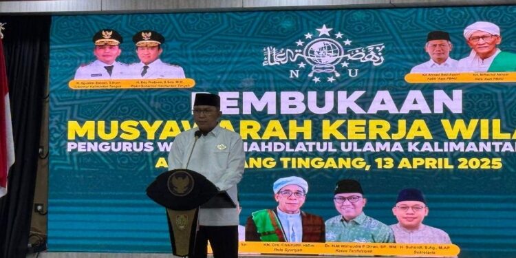 Ketua PWNU Kalteng, Wahyudi F Dirun.