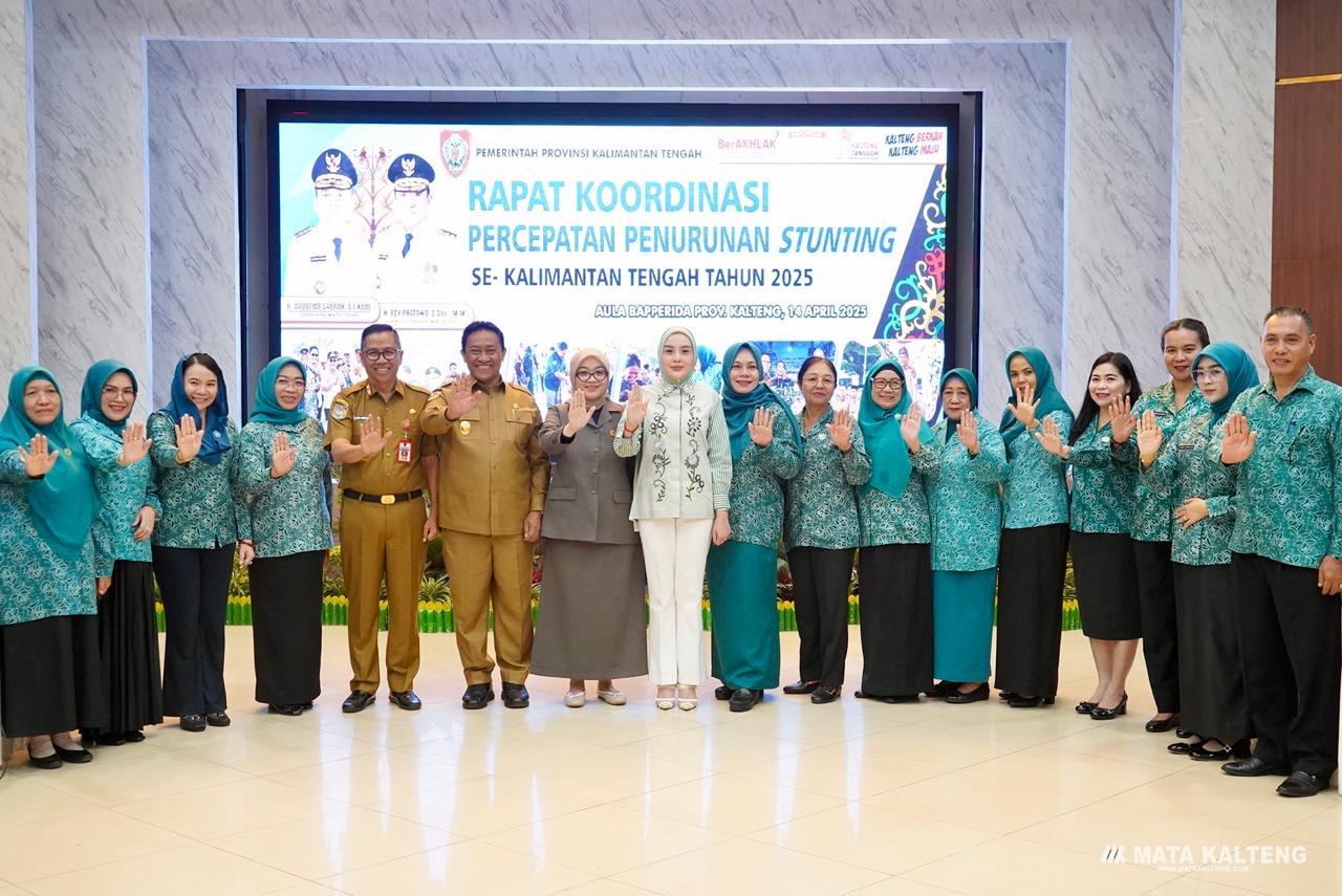 Wagub Kalteng Buka Rakor PPS 2025: Tekankan Pentingnya Sinergi Lintas Sektor Tekan Angka Stunting