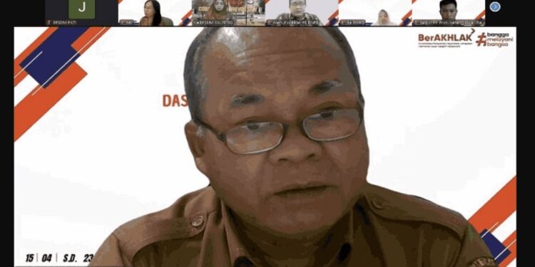 Plh Asisten Pemerintahan dan Kesra Setda Prov Kalteng, Maskur.