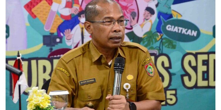 Kepala Dinas Kesehatan Kalteng, Suyuti Syamsul.