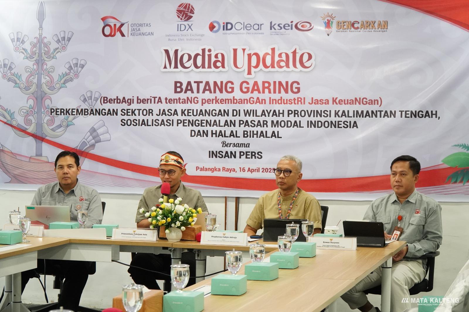 Stabilitas Sektor Jasa Keuangan Kalteng Terjaga, OJK Perkuat Sinergi Dorong Pertumbuhan Ekonomi Daerah