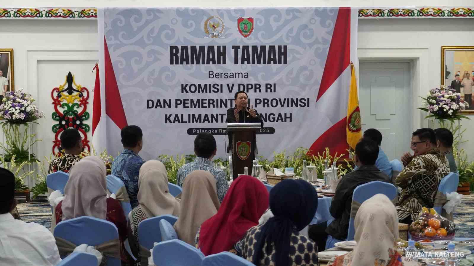 Gubernur Kalteng Sambut Kunjungan Komisi V DPR RI, Bahas Percepatan Pembangunan Infrastruktur dan Konektivitas
